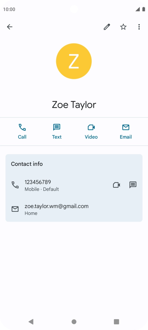 Press the required number.