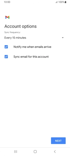 Press the drop down list below 