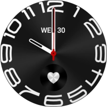 Press and hold the Home key until your smartwatch restarts.