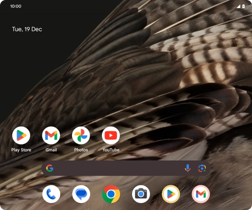 When the battery charging icon is displayed, charging is in progress.