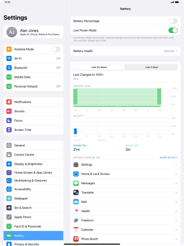 Slide your finger upwards starting from the bottom of the screen to return to the home screen.