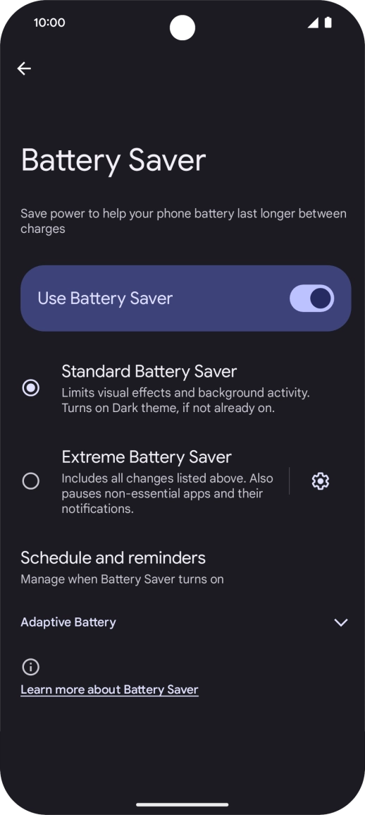 Slide your finger upwards starting from the bottom of the screen to return to the home screen.