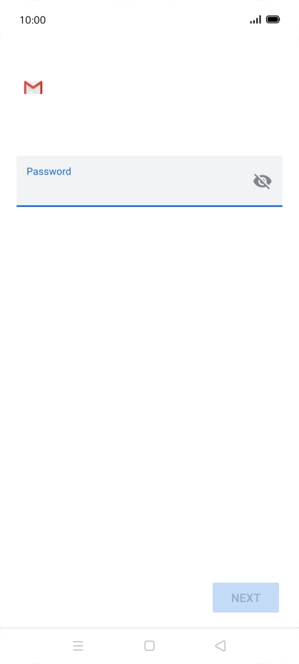 Press the field below 