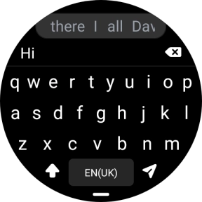 Press the send icon.