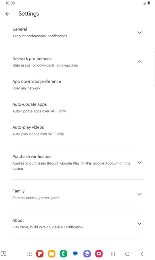 Press Auto-update apps.