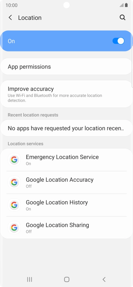 Press App permissions.
