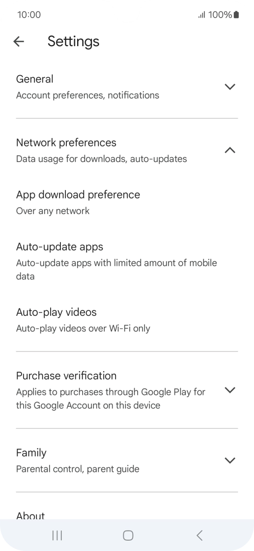 Press Auto-update apps.
