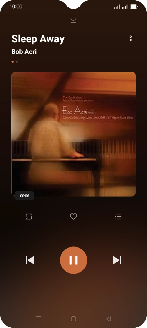 Press arrow right to go to the next audio file.