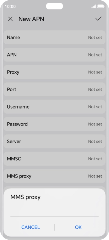 Key in 149.254.201.135 and press OK.