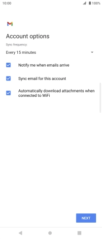 Press the drop down list below 