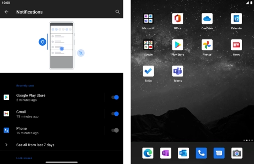 Press See all from last 7 days.