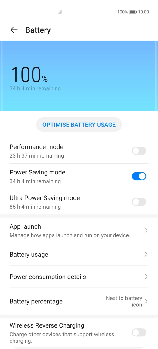 Slide your finger upwards starting from the bottom of the screen to return to the home screen.