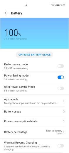 Slide your finger upwards starting from the bottom of the screen to return to the home screen.