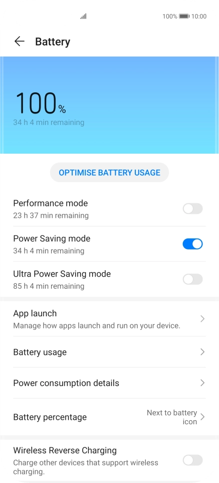 Slide your finger upwards starting from the bottom of the screen to return to the home screen.