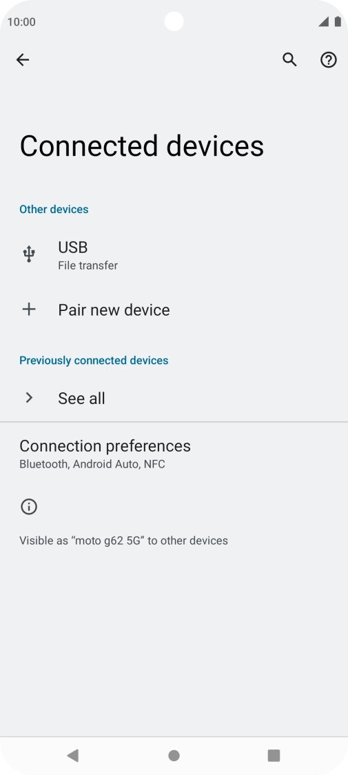 Press Pair new device.