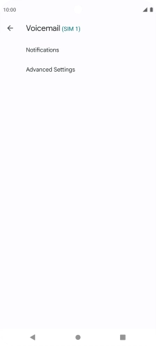 Press Advanced Settings.