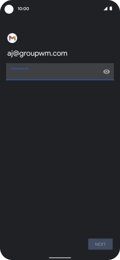 Press the field below 