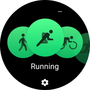 Press the settings icon.