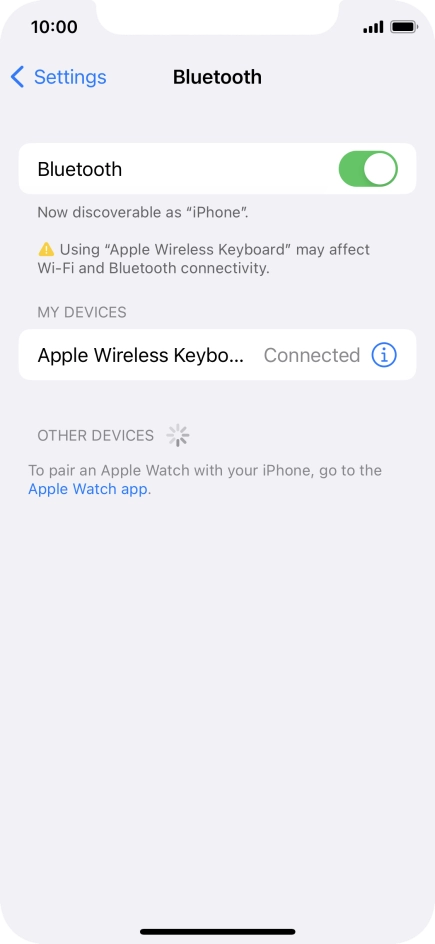 Slide your finger upwards starting from the bottom of the screen to return to the home screen.