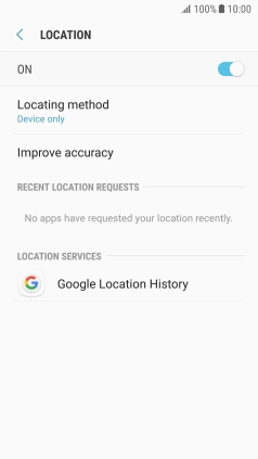 Press Locating method.