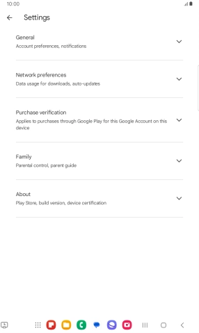 Press Network preferences.