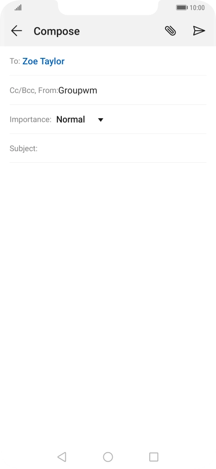 Press the field next to 