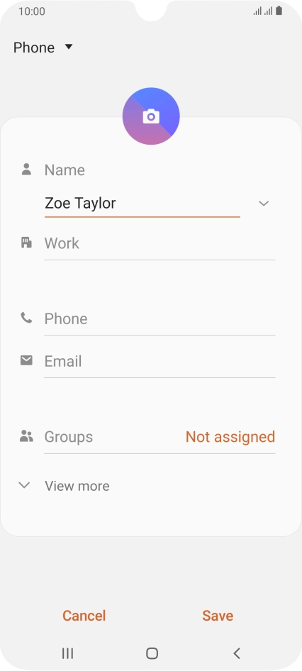 Press Phone and key in the required phone number.