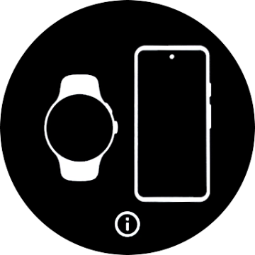 Press the information icon.