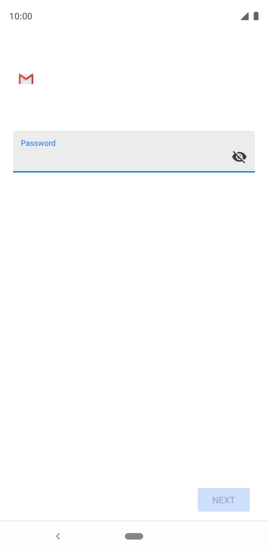 Press the field below 