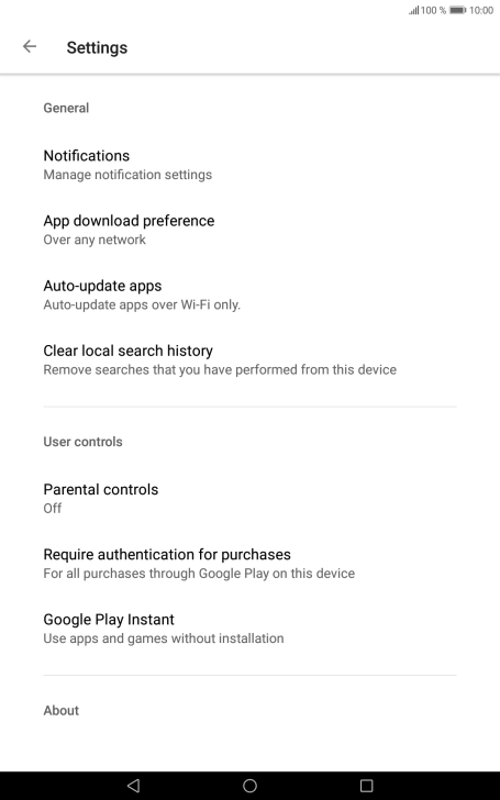 Press Auto-update apps.