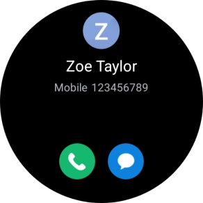 Press the call icon.