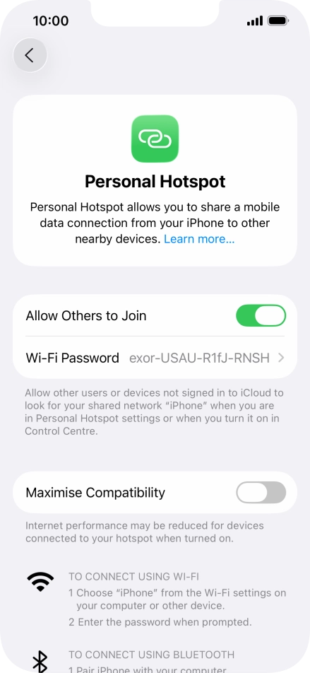 Slide your finger upwards starting from the bottom of the screen to return to the home screen.