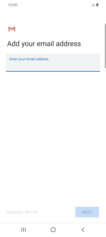 Press the field below 