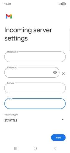 Press the drop down list below 