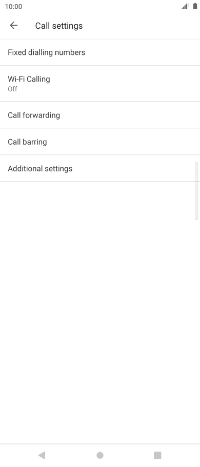 Press Wi-Fi Calling.