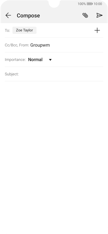 Press the field next to 