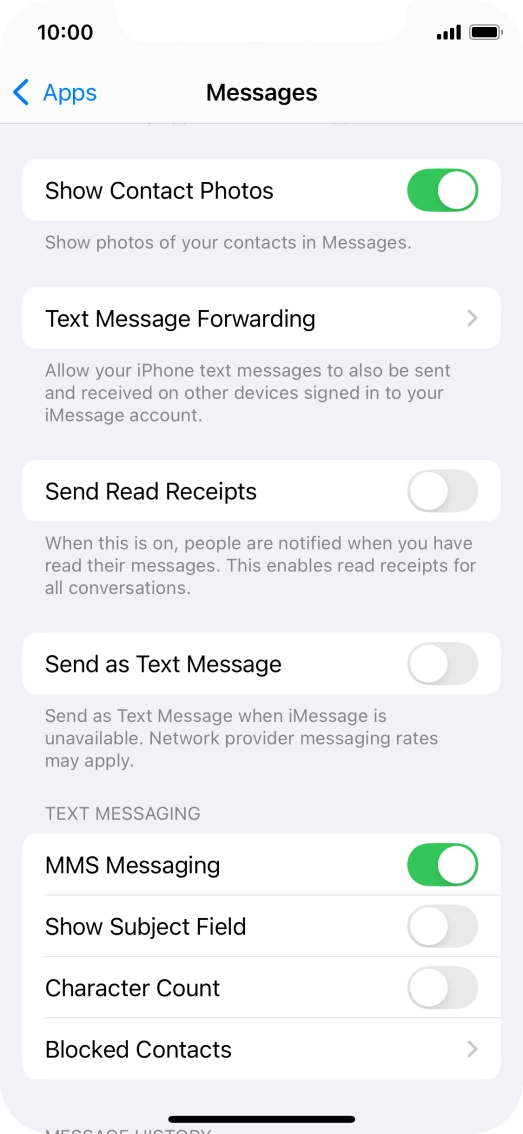 Slide your finger upwards starting from the bottom of the screen to return to the home screen.
