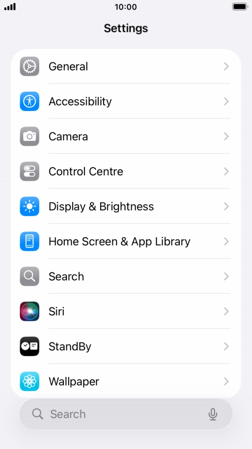 Press Home Screen & App Library.