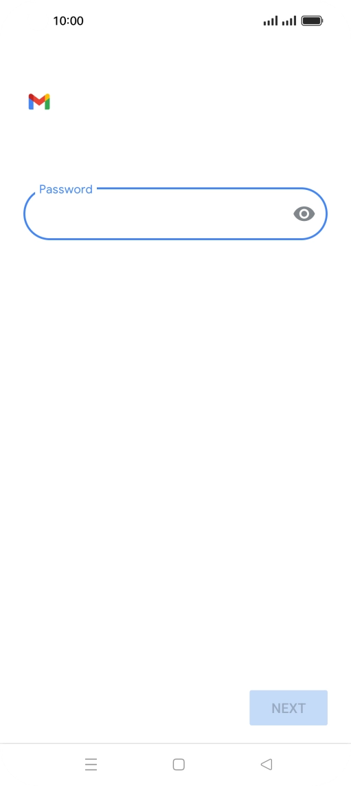 Press the field below 