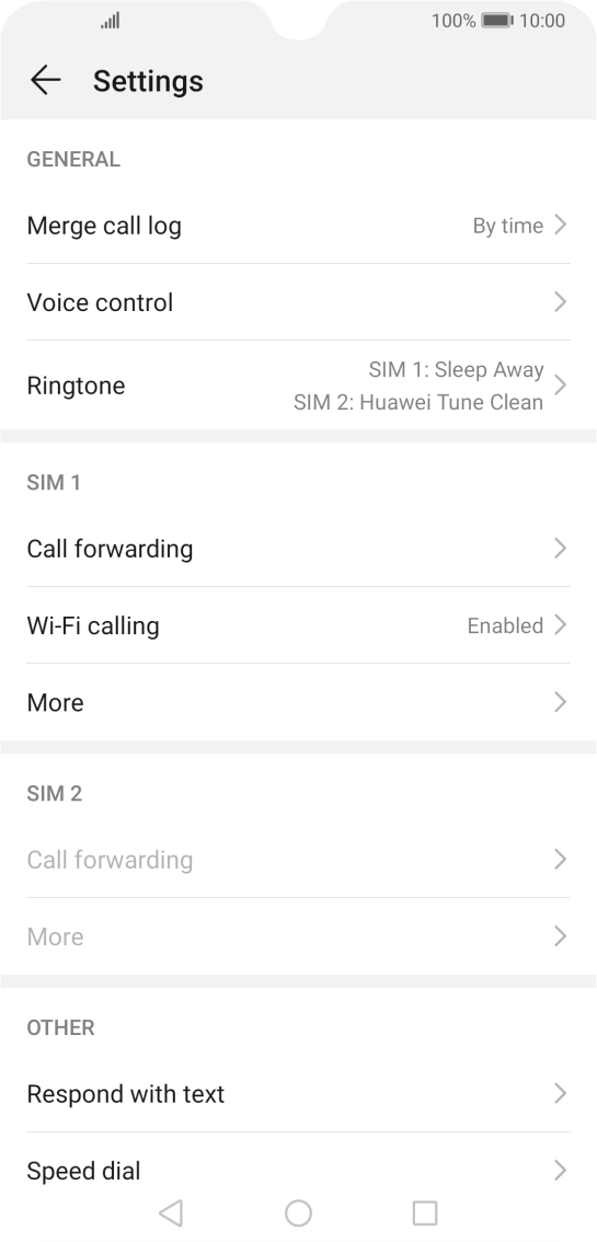 Press Wi-Fi calling.