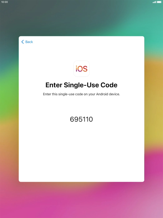 Follow the instructions on the screen and in the 