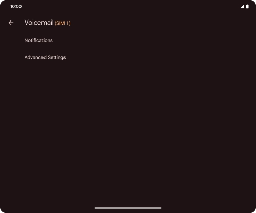 Press Advanced Settings.