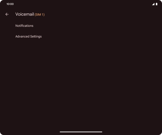 Press Advanced Settings.