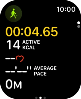 Slide your finger right starting from the left side of the screen.