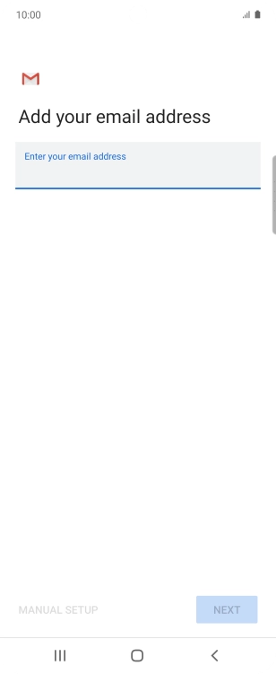 Press the field below 