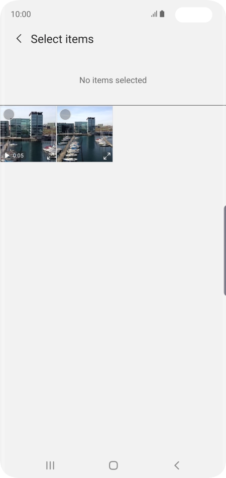 Press the required picture.