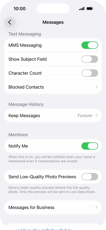 Slide your finger upwards starting from the bottom of the screen to return to the home screen.