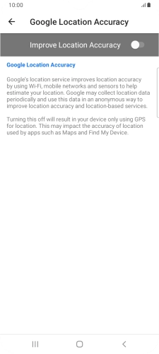 If you press the indicator next to 