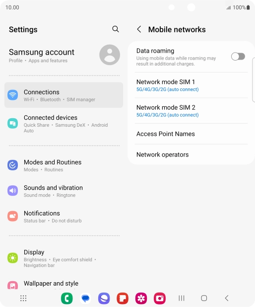 Press Access Point Names.