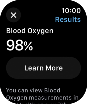 Your result is displayed on the screen.